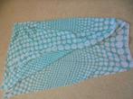 Groen witte sjaal, Kleding | Dames, Mutsen, Sjaals en Handschoenen, Ophalen of Verzenden, Zo goed als nieuw, Maat 46/48 (XL) of groter