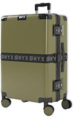 ONYX Check-in Koffer - Dubbel TSA Slot - 65L - Olive green