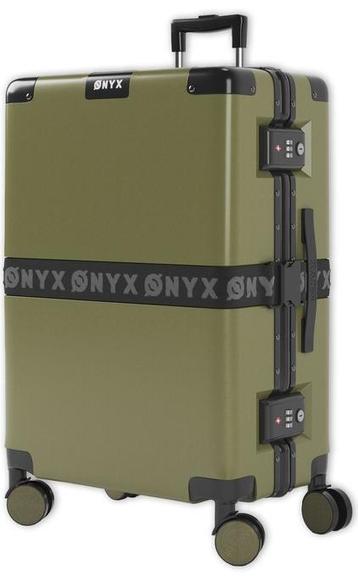 ONYX Check-in Koffer - Dubbel TSA Slot - 65L - Olive green beschikbaar voor biedingen