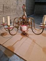Antieke Italiaanse Kroonluchter, 1940-1950,, Ophalen of Verzenden, Gebruikt, Metaal, Antiek