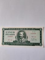 5 pesos 1990 Cuba unc kk  f.20.6, Postzegels en Munten, Bankbiljetten | Amerika, Ophalen of Verzenden, Midden-Amerika