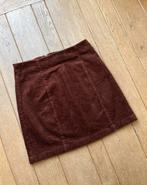 Bruin corduroy ribfluwelen rokje – Amisu maat 38, Maat 38/40 (M), Bruin, Ophalen of Verzenden, Zo goed als nieuw