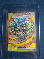 Pokemon teal mask ogerpon ex 145/131 prismatic evolutions, Ophalen of Verzenden, Zo goed als nieuw, Losse kaart