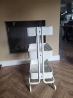 Witte serveerwagen / keukentrolley, Ophalen, Gebruikt