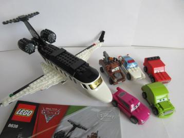 8638 Lego Disney Cars 2, Straaljagerontsnapping met boekje beschikbaar voor biedingen