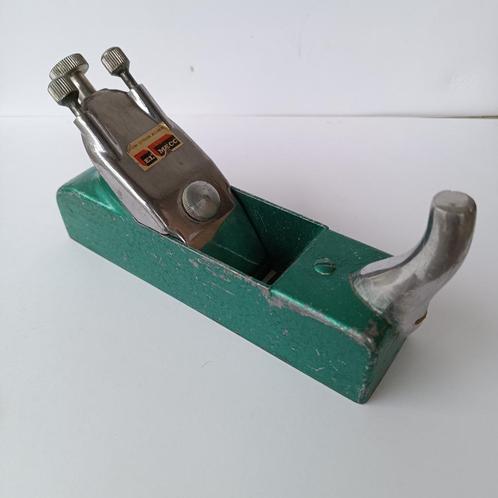 ITALIAN DESIGN SPACE AGE METAL SMOOTH HAND PLANE USED SCHAAF, Antiek en Kunst, Antiek | Gereedschap en Instrumenten, Verzenden