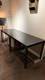 2 hoogglans tafels, Huis en Inrichting, Tafels | Eettafels, Ophalen, Gebruikt, 100 tot 150 cm, Rechthoekig