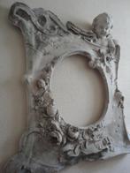prachtige antieke GIPSEN ENGELEN LIJST/ wandpaneel/ ornament, Ophalen