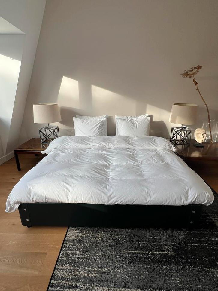 Auping Aurond 2-persoonsbed, elektrisch verstelbaar, Huis en Inrichting, Slaapkamer | Bedden, Zo goed als nieuw, Tweepersoons