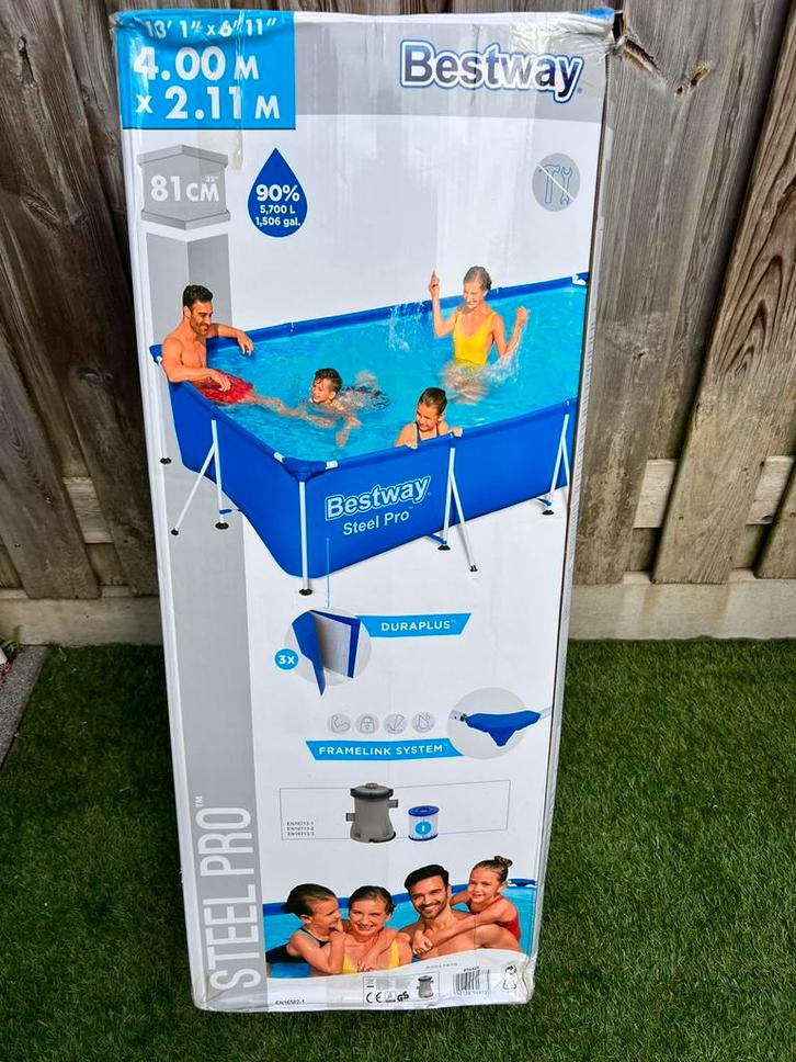 Bestway zwembad nieuw en ongebruikt, Tuin en Terras, Zwembaden, Nieuw, Opzetzwembad, 80 tot 120 cm, 200 tot 400 cm, 200 tot 300 cm