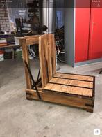 Gerestaureerde bascule weegschaal met schuifgewicht Uniek!, Antiek en Kunst, Antiek | Gereedschap en Instrumenten, Ophalen