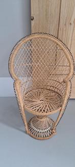Rotan poppenstoeltje – kinderkamer decoratie, Ophalen of Verzenden, Gebruikt, Overige typen