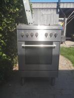 Solitaire gasfornuis + oven: 50 euro, Ophalen, Gebruikt, 4 kookzones, Gas
