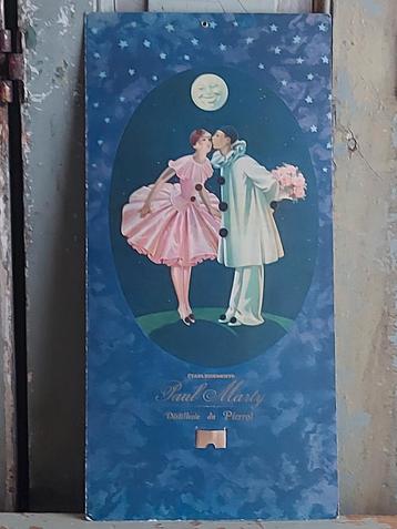Reclame bord Distillerie du Pierrot champagne beschikbaar voor biedingen