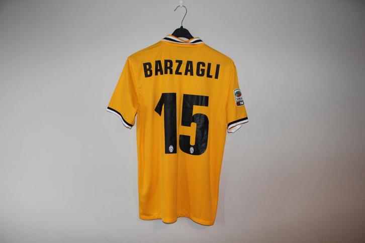 Authentiek Juventus FC Uit 2013/2014 Andrea Barzagli #15, Verzamelen, Sportartikelen en Voetbal, Zo goed als nieuw, Shirt, Buitenlandse clubs