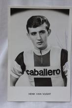 Oude zwart wit wielrennerskaart Henk van Vught Caballero '60, Gebruikt, Ophalen of Verzenden