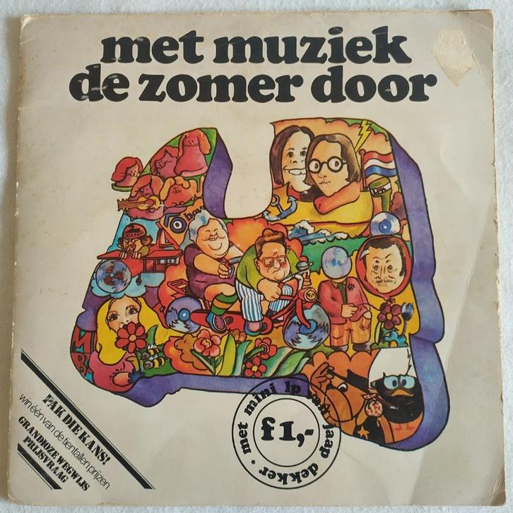 7" Met Muziek De Zomer Door 1973 Imperial P 71, Cd's en Dvd's, Vinyl Singles, Gebruikt, EP, Nederlandstalig, 7 inch, Ophalen of Verzenden
