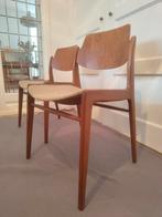 2 vintage eetkamerstoelen van Hartmut Lohmeyer voor Wilkhahn, Huis en Inrichting, Stoelen, Ophalen, Gebruikt
