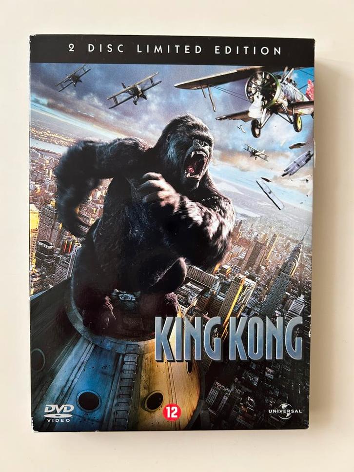 —King Kong—2 Disc Limited E.-Peter Jackson, Cd's en Dvd's, Dvd's | Actie, Zo goed als nieuw, Actiethriller, Vanaf 12 jaar, Ophalen of Verzenden
