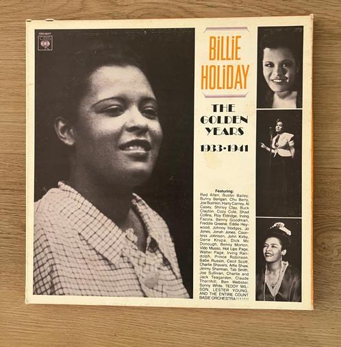 Billie Holiday "The Golden Years" 3 LP's, Cd's en Dvd's, Vinyl | Jazz en Blues, Gebruikt, Jazz, 1960 tot 1980, Overige formaten