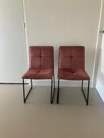 2x Woood Evan stoel oudroze, Ophalen, Overige materialen, Twee, Overige kleuren
