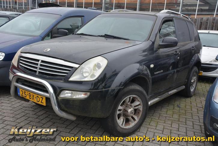 SsangYong Rexton RX 270 Xdi Diesel probleem motor loopt wel, Auto's, SsangYong, Te koop, Rexton, 4x4, ABS, Airbags, Airconditioning