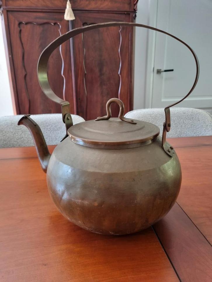 Antieke Koperen Waterketel - Goede Staat, Antiek en Kunst, Antiek | Koper en Brons, Ophalen of Verzenden