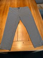 Zwart/witte stretch Norah broek, maat 44, Verzenden, Zwart, Maat 42/44 (L), Zo goed als nieuw