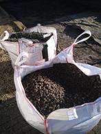 2 m3 antraciet / zwart basalt split 16-32MM, Tuin en Terras, Ophalen, Antraciet, Basalt, Split