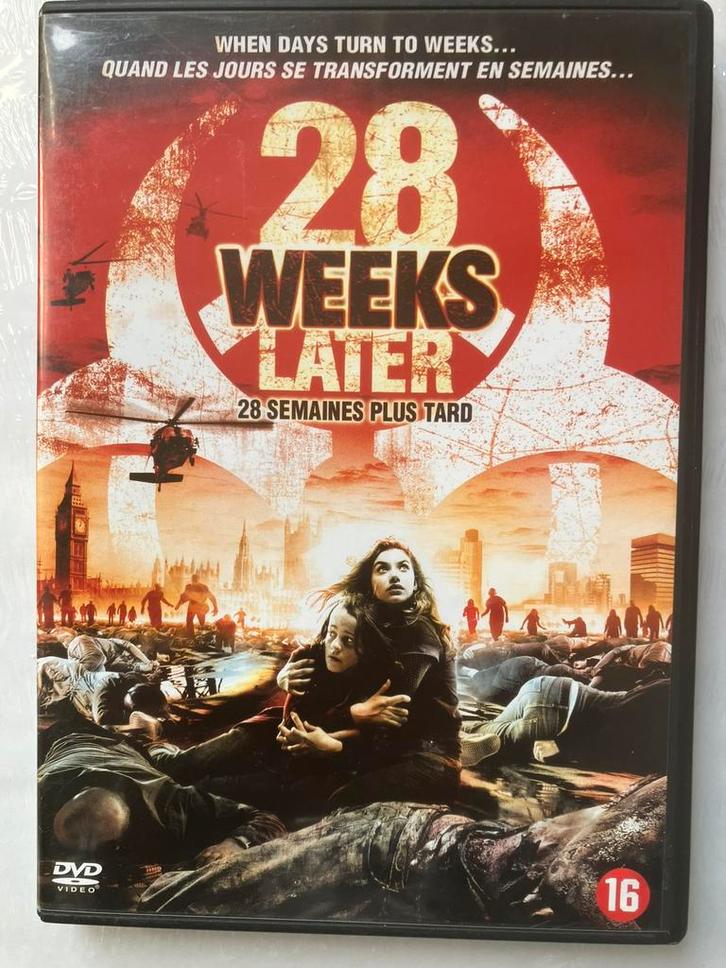 DVD 28 Weeks Later, Cd's en Dvd's, Dvd's | Horror, Gebruikt, Vampiers of Zombies, Vanaf 16 jaar, Ophalen of Verzenden
