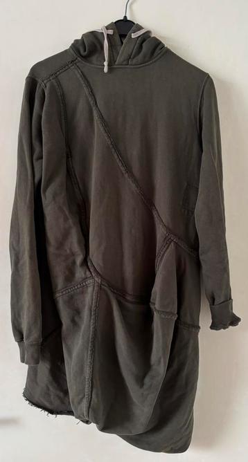 Rick Owens DRKSHDW kaki hoody maat M nieuwstaat beschikbaar voor biedingen