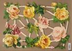 Sierlijke rozen met steel poezieplaatjes 7346, Verzenden
