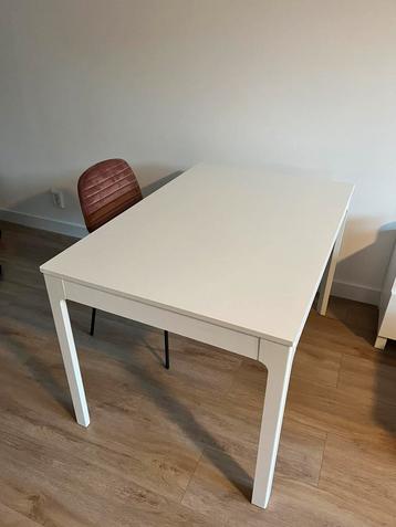 IKEA EKEDALEN Uitschuifbare tafel, wit, 120/180x80 cm beschikbaar voor biedingen
