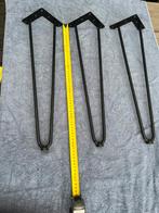 Salontafelpoten model hairpin 3 stuks, Tafelpoot, Minder dan 50 cm, 50 tot 100 cm, Ophalen of Verzenden