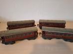 Marklin 4 wagons 2x 17520 speisewagen 2x 17530 schlafwagen, Ophalen of Verzenden
