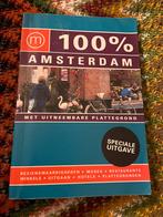 100% Amsterdam met uitneembare plattegrond, Overige merken, Europa, Ophalen of Verzenden, Zo goed als nieuw