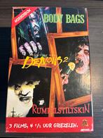 #1 Horrorbox VHS-Rumplestiltskin, BodyBags, Night of the Dem, Vanaf 16 jaar, Ophalen of Verzenden, Zo goed als nieuw, Horror