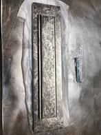 Intersteel brievenbus oud grijs, Tuin en Terras, Brievenbussen, Ophalen of Verzenden, Nieuw, Staal, Brievenbusklep