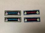 Patches van Iron Maiden Ca 11,5 x 3,5 cm nieuw per stuk 4, Verzamelen, Nieuw, Ophalen of Verzenden, Kleding, Patches van Iron Maiden Ca 11,5 x 3,5 cm nieuw per stuk 4