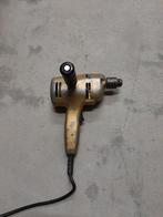 Vintage metalen elektrische boormachine met zaag machine., Antiek en Kunst, Antiek | Gereedschap en Instrumenten, Ophalen of Verzenden