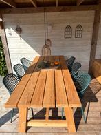 💥 Unieke Douglas Houten Tuintafels & Bankjes| Robuust, Ophalen, Nieuw, Vierkant, Hout