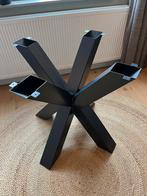 Stalen kruispoot - zwart - ZGAN, Ophalen, Tafelpoot, Indistrieel modern, 50 tot 100 cm