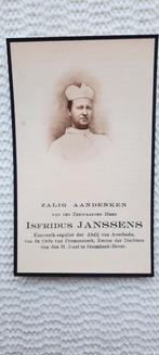 ISFRIDUS JANSSENS Haecht 13 nov 1871, Verzamelen, Bidprentjes en Rouwkaarten, Ophalen of Verzenden