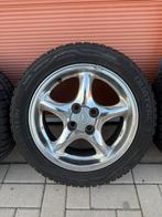 Velgen 15 inch voor Mazda MX5 NA en NB 4x100 chroom, Gebruikt, 15 inch, Velg(en), Personenwagen