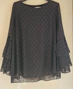 Zwarte blouse met voering maat L, Zwart, Maat 42/44 (L), Ophalen of Verzenden, Zo goed als nieuw