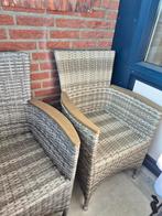 Tuinsetje - Twee stoelen met bijpassend tafeltje, Tuin en Terras, Bijzettafel, Zo goed als nieuw, Tuinset, Ophalen