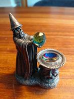 Vintage Tinnen Tovenaar Beeldje - The Visionary 3075, Ophalen of Verzenden