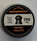 Luchtdruk pellets Snowpeak Round 5.5 mm 15.9 grain, Nieuw, Ophalen of Verzenden