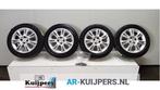 Sportvelgenset + banden van een Opel Corsa (Corsa D 07-), Auto-onderdelen, Banden en Velgen, Gebruikt, Personenwagen