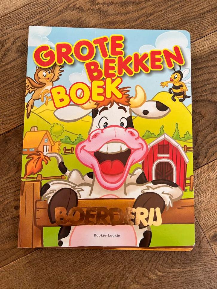 Grote Bekken Boek - Boerderij Pop-Up, Boeken, Kinderboeken | Baby's en Peuters, Zo goed als nieuw, 2 tot 3 jaar, Uitklap-, Voel- of Ontdekboek